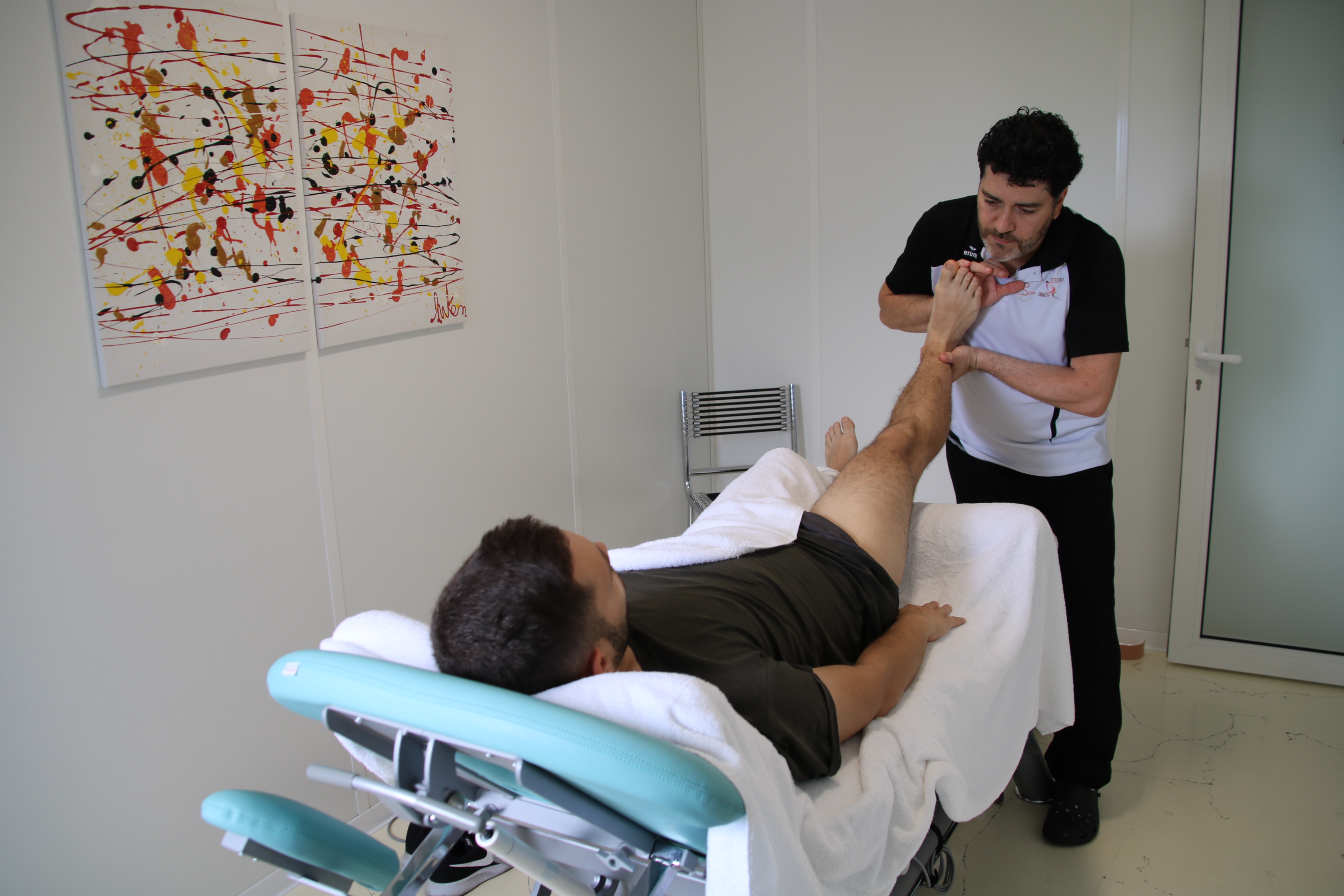Massaggio sportivo presso il centro fisioterapia Physio Sport Progress a Sant'Antonino
