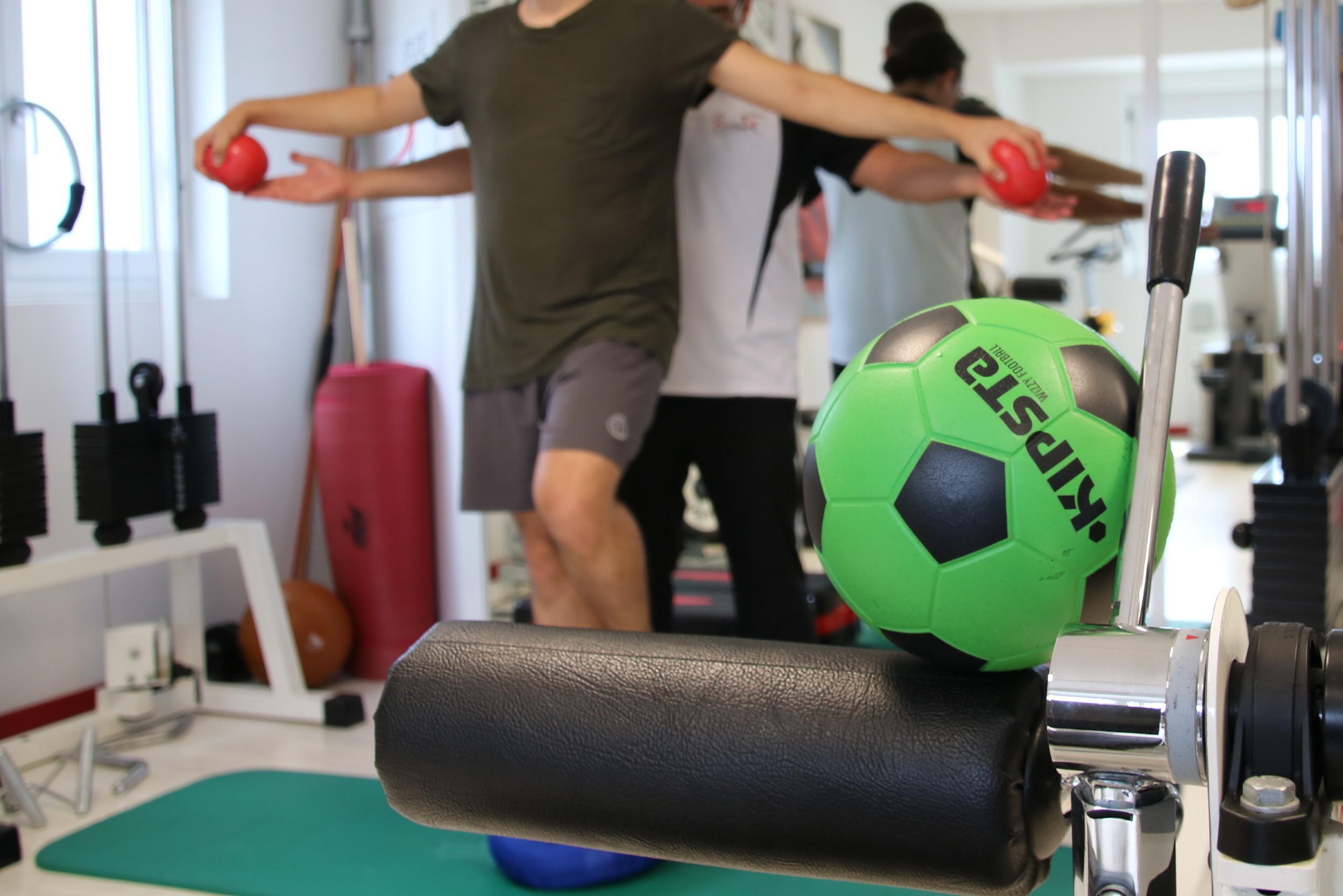 Seduta di Core Stability presso il centro fisioterapia Physio Sport Progress in Ticino